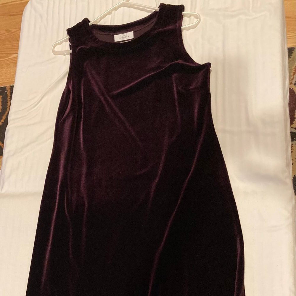 Mahogany Velet Gown